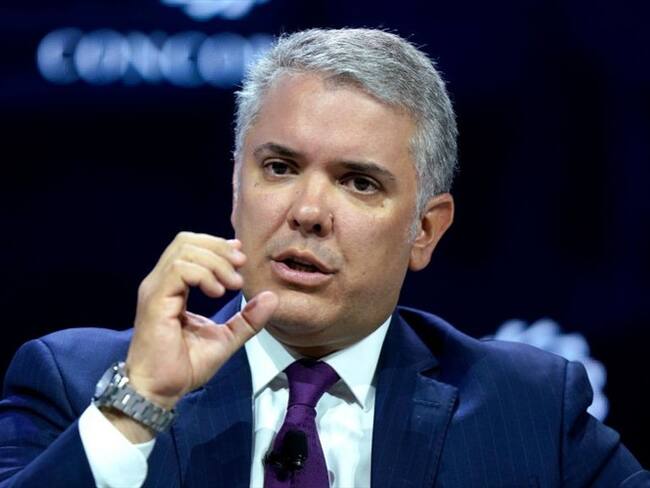 Presidente de la República, Iván Duque. Foto: Getty Images