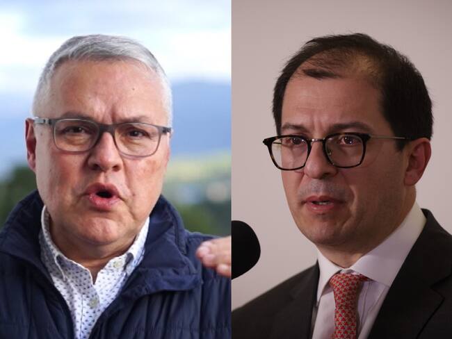 Collage fiscal Francisco Barbosa y MinJusticia Néstor Osuna. Fotos: Colprensa.