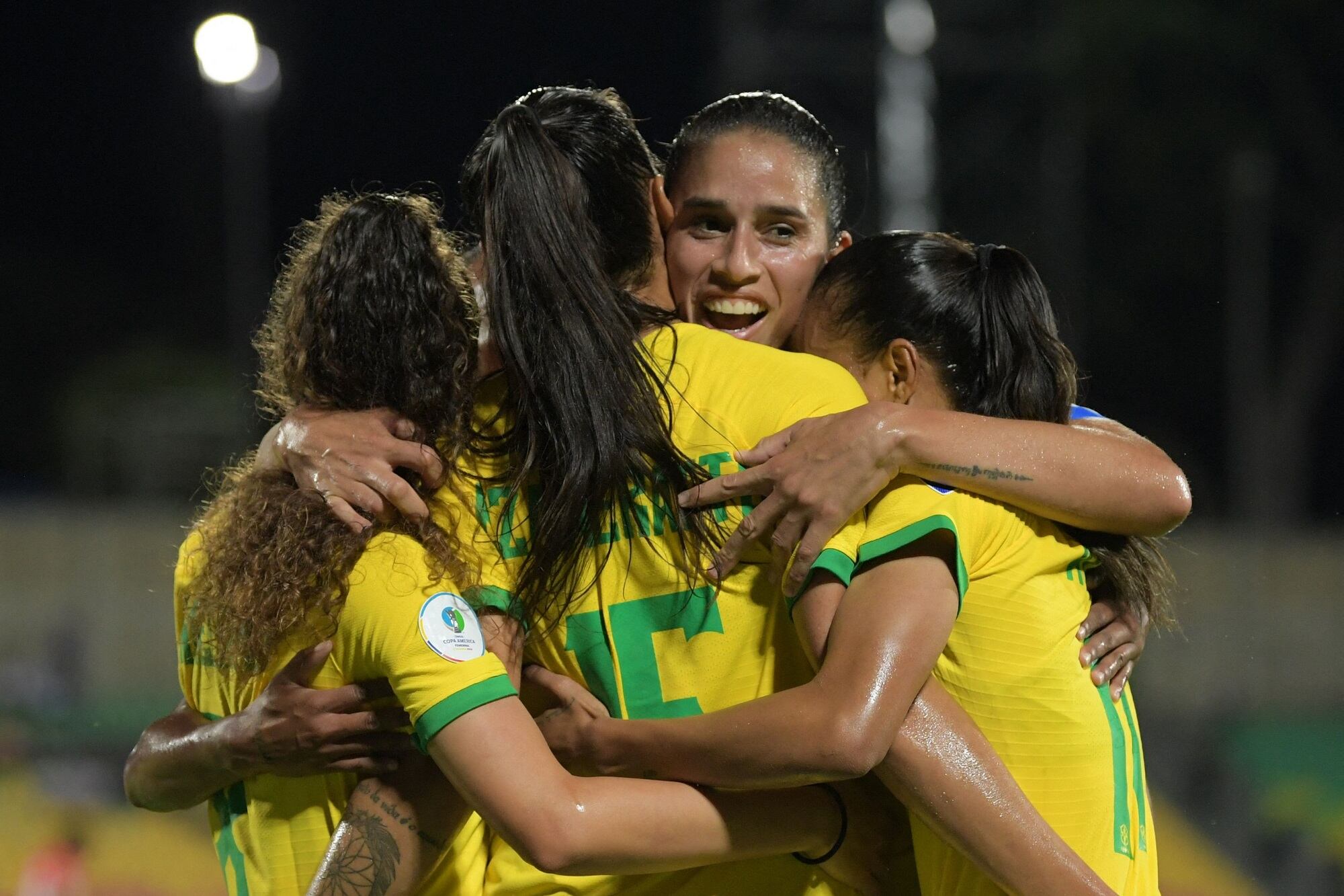 Selección de Brasil Femenina (Photo by RAUL ARBOLEDA/AFP via Getty Images)