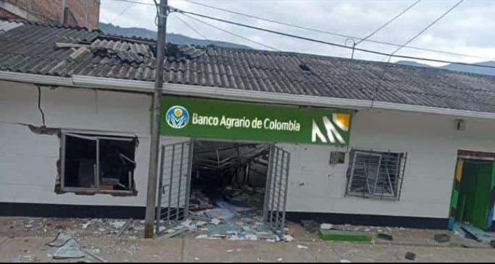 Fuertes hostigamientos en el perímetro urbano del municipio de Jambaló, Cauca. Foto: Suministrada.