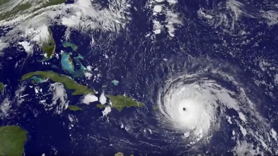 Huracán Irma. Foto: Associated Press - AP