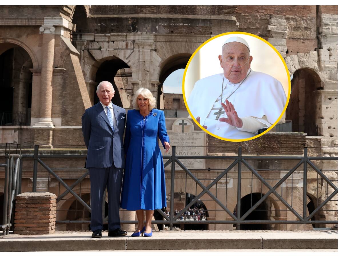 El rey Carlos III se reunió este 9 de abril con el papa Francisco