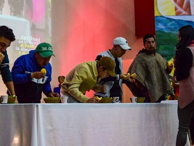 La actividad se dio en el marco del festival de la Runa, el pañalón y los amasijos. . Foto: Alcaldía de Paipa