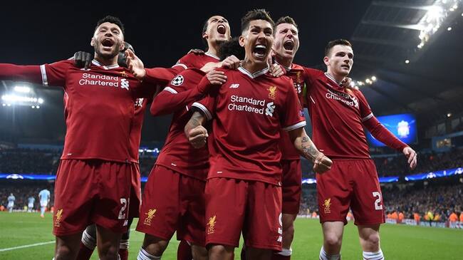 Los 'Reds' amplían además a 6 puntos su ventaja sobre el Tottenham (3º), que el sábado había perdido 2-1 en el terreno del Burnley. . Foto: Getty Images