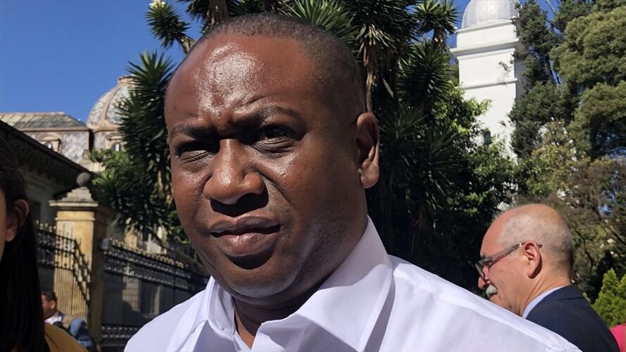 Palacios denunció que en Bojayá hay alrededor de 7.000 personas confinadas y que no hay garantías para ejercer el liderazgo social. Foto: La Wcon Julio Sánchez Cristo