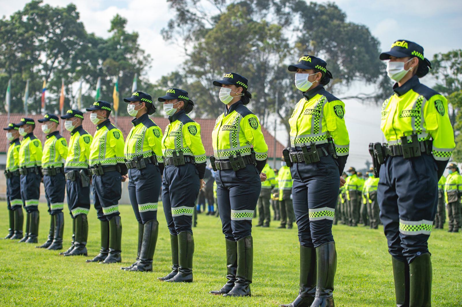 Proyecto daría incentivos a policías con buen comportamiento. Foto: Cortesía Ministerio de Defensa