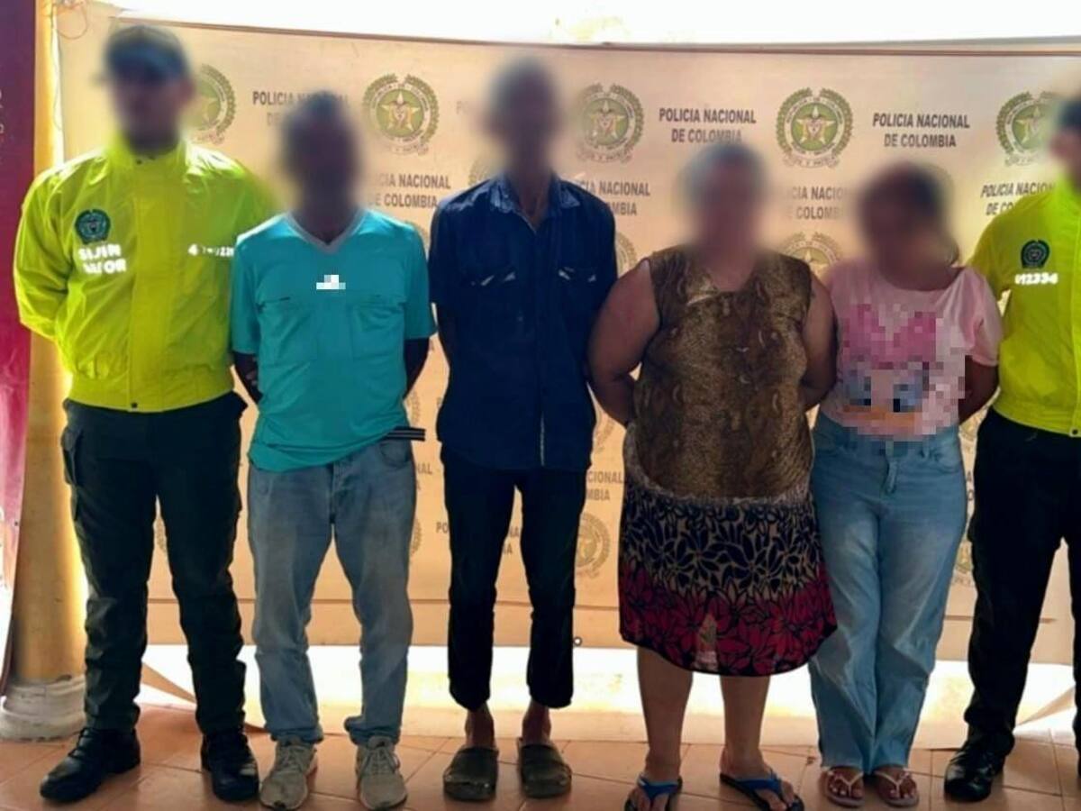 Desarticulan banda delincuencial dedicada al microtráfico en Montelíbano, Córdoba