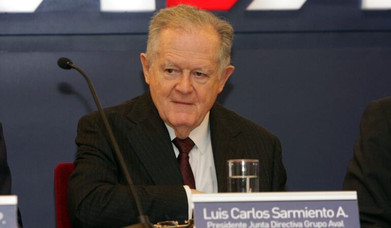 Luis Carlos Sarmiento. Foto: Colprensa