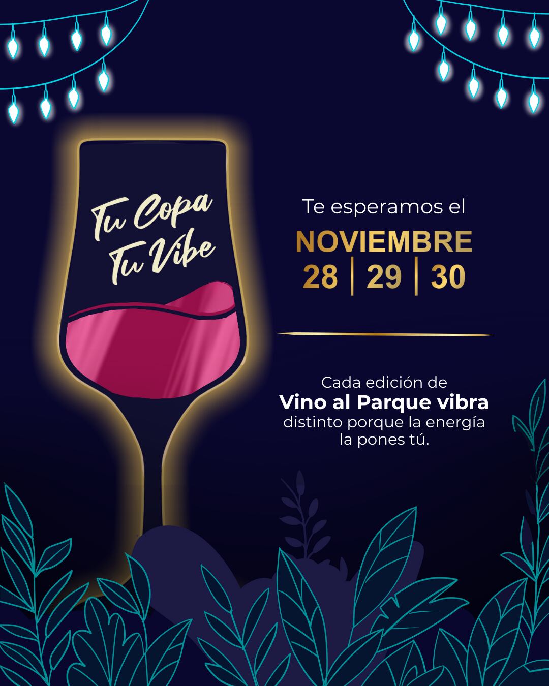 Vino al Parque y las fechas del evento. Foto: Vino al Parque.