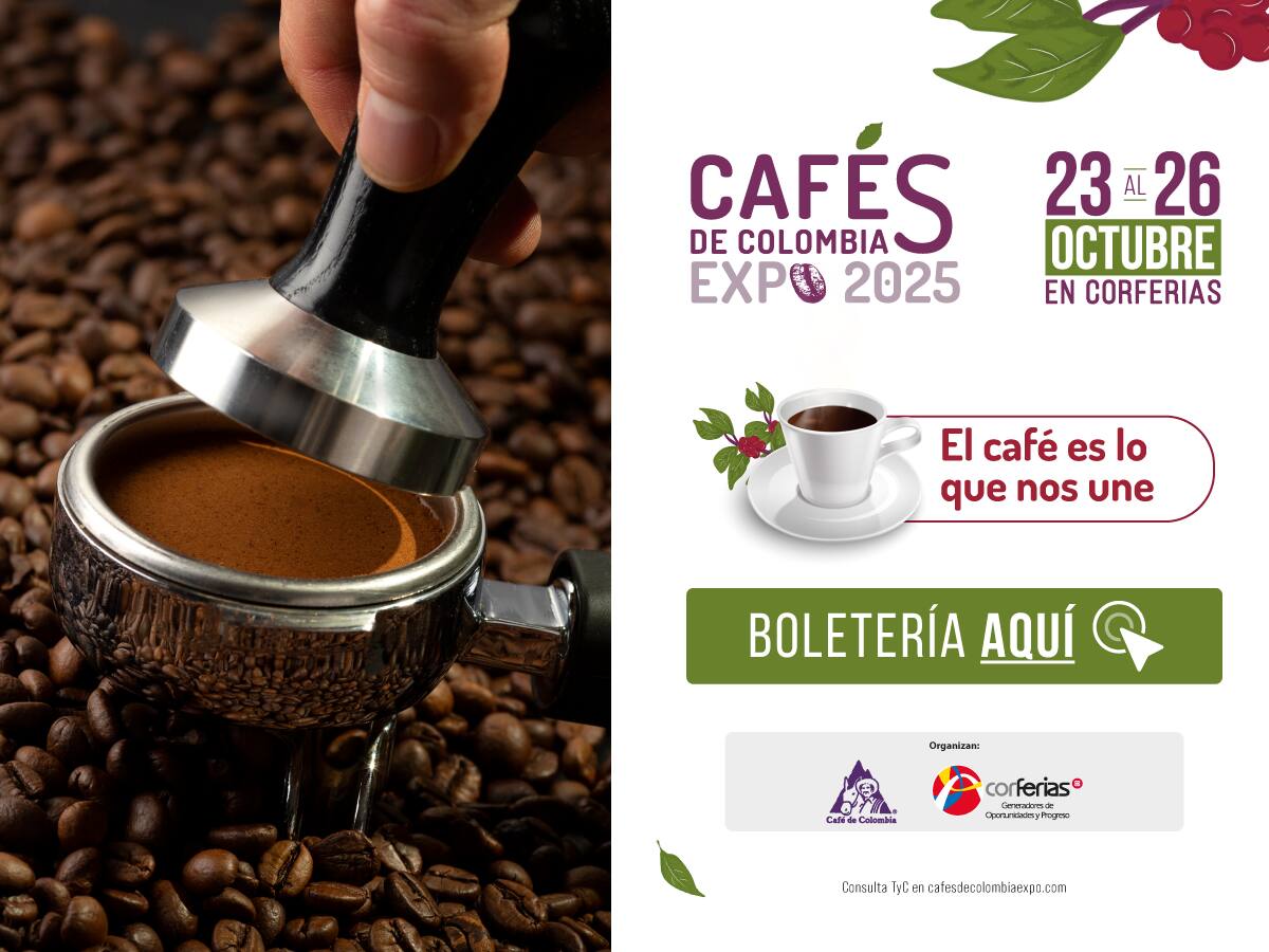 Cafés de Colombia Expo 2025 regresa a Bogotá: fechas, cómo asistir y actividades de la feria