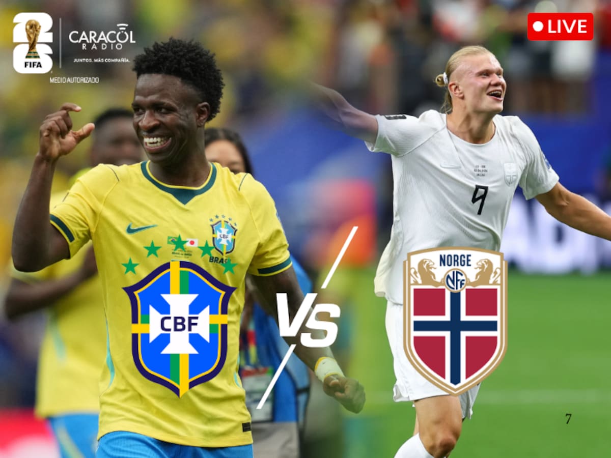 🔴EN VIVO Brasil vs. Noruega: minuto a minuto y transmisión del partido HOY