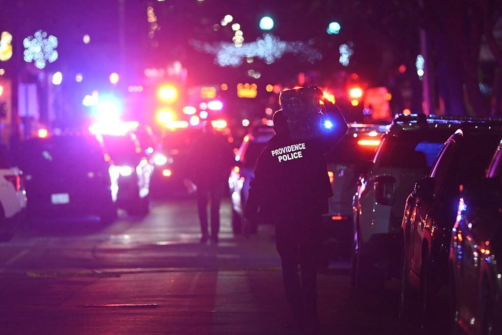 Tiroteo en la Universidad de Brown. (Photo by Kyle Mazza/Anadolu via Getty Images)