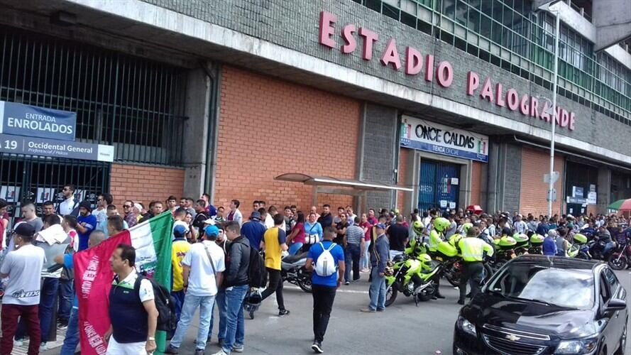Estadio Palogrande de Manizales. Foto: La W Radio