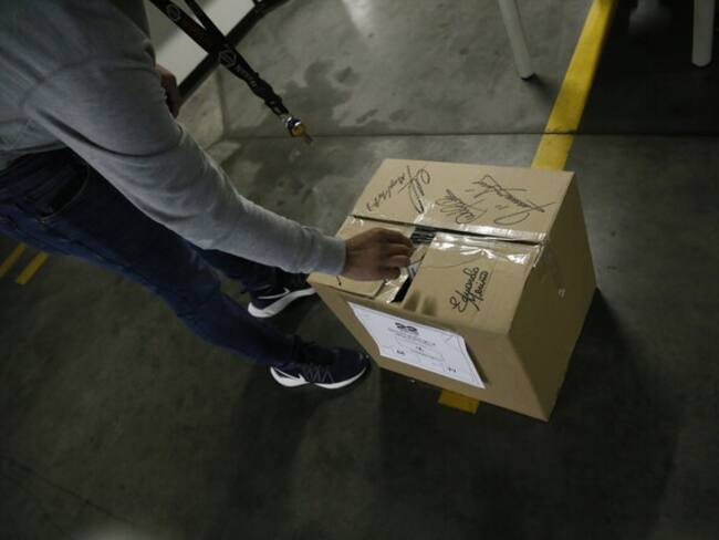 Votaciones en Colombia. Foto: Colprensa