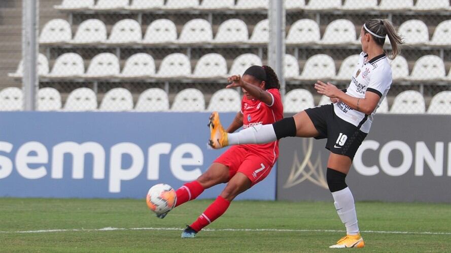 América de Cali no pudo con Corinthians en la Copa Libertadores. Foto: Twitter: @LibertadoresFEM