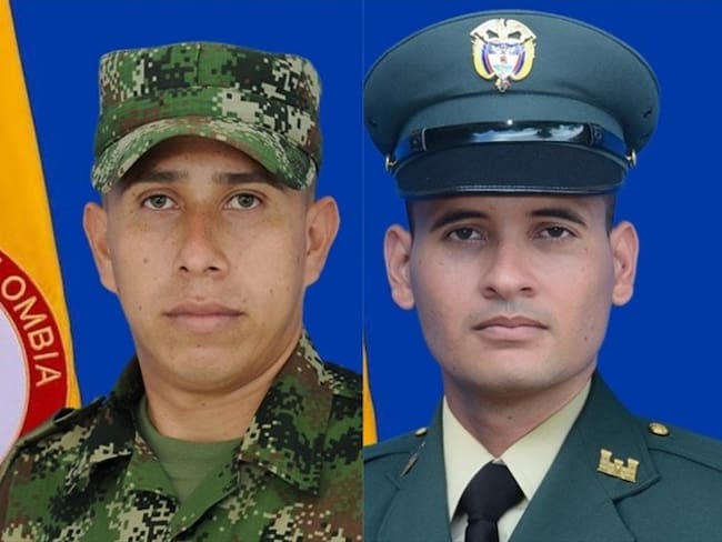 Militares asesinados en la zona del Catatumbo. Foto: Ejército Nacional