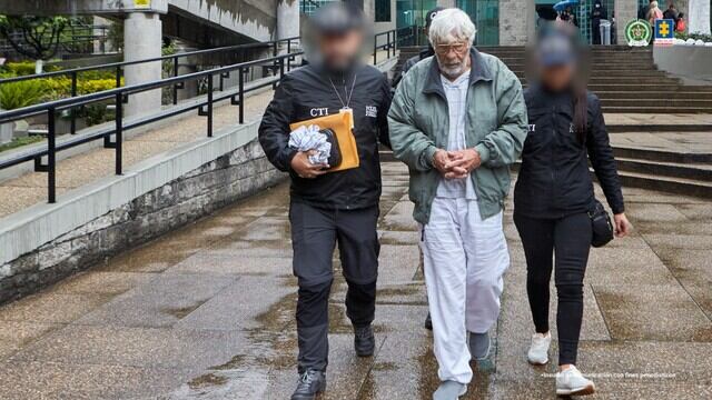 Fue capturado en Colombia un hombre pedido en extradición por EE.UU. por violar a una menor. Foto: Fiscalía.