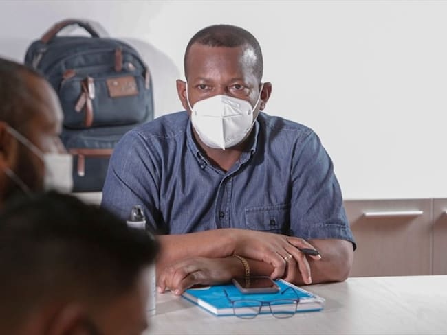 El mandatario aseguró que se trata de una posición distinta frente a un tema que será resuelto en una mesa técnica este lunes. Foto: Gobernación del Cauca