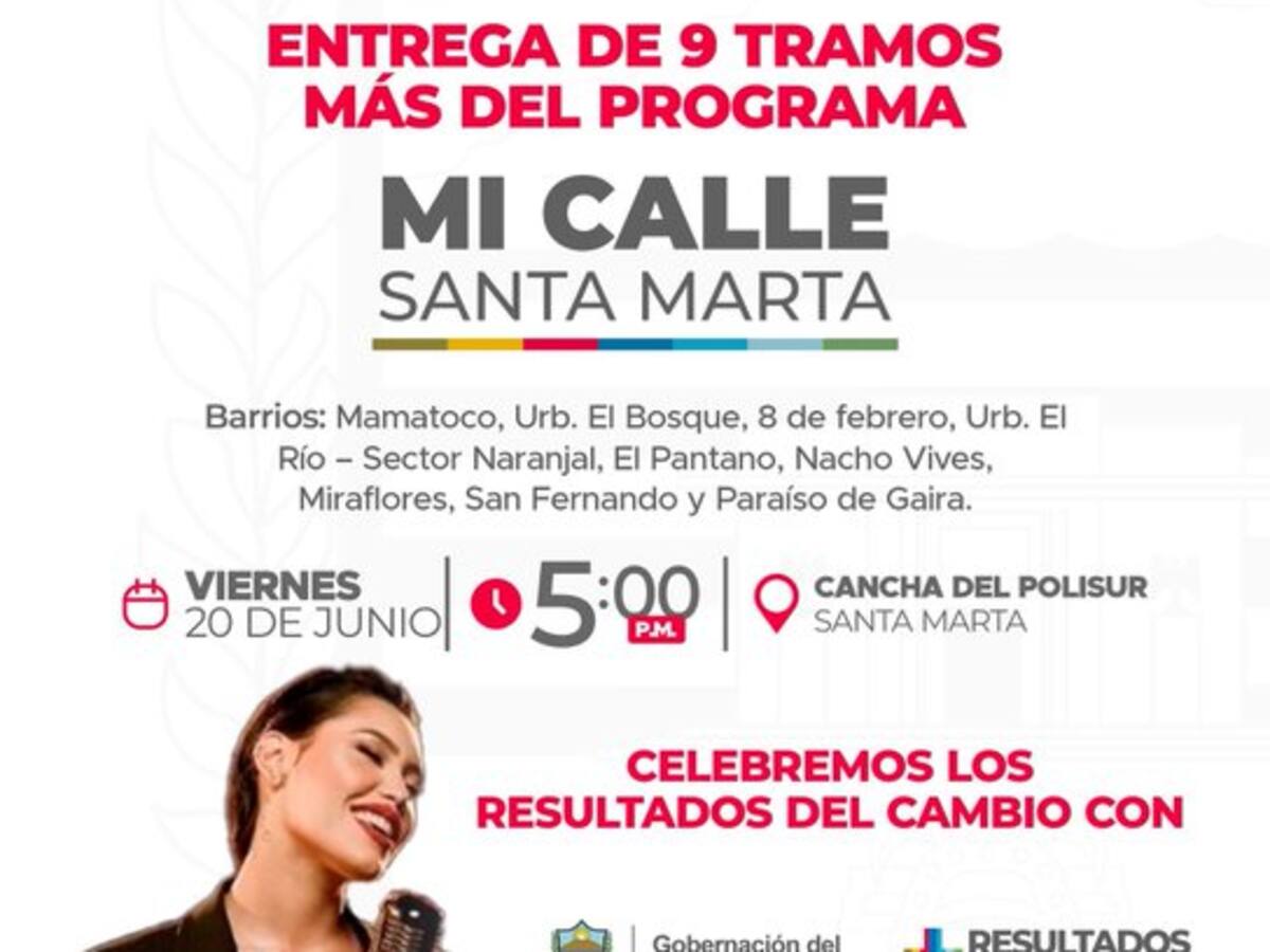 Alcaldía de Santa Marta alertó a Policía y Procuraduría montaje ilegal de evento de la Gobernación