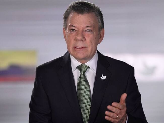 Juan Manuel Santos . Foto: Colprensa