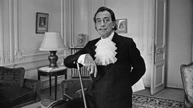 Salvador Dalí. Foto: Getty Images