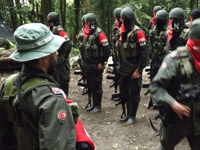 Combates entre ELN y Autodefensas en Chocó y Antioquia. Foto: Luis Martín Meza/Colprensa