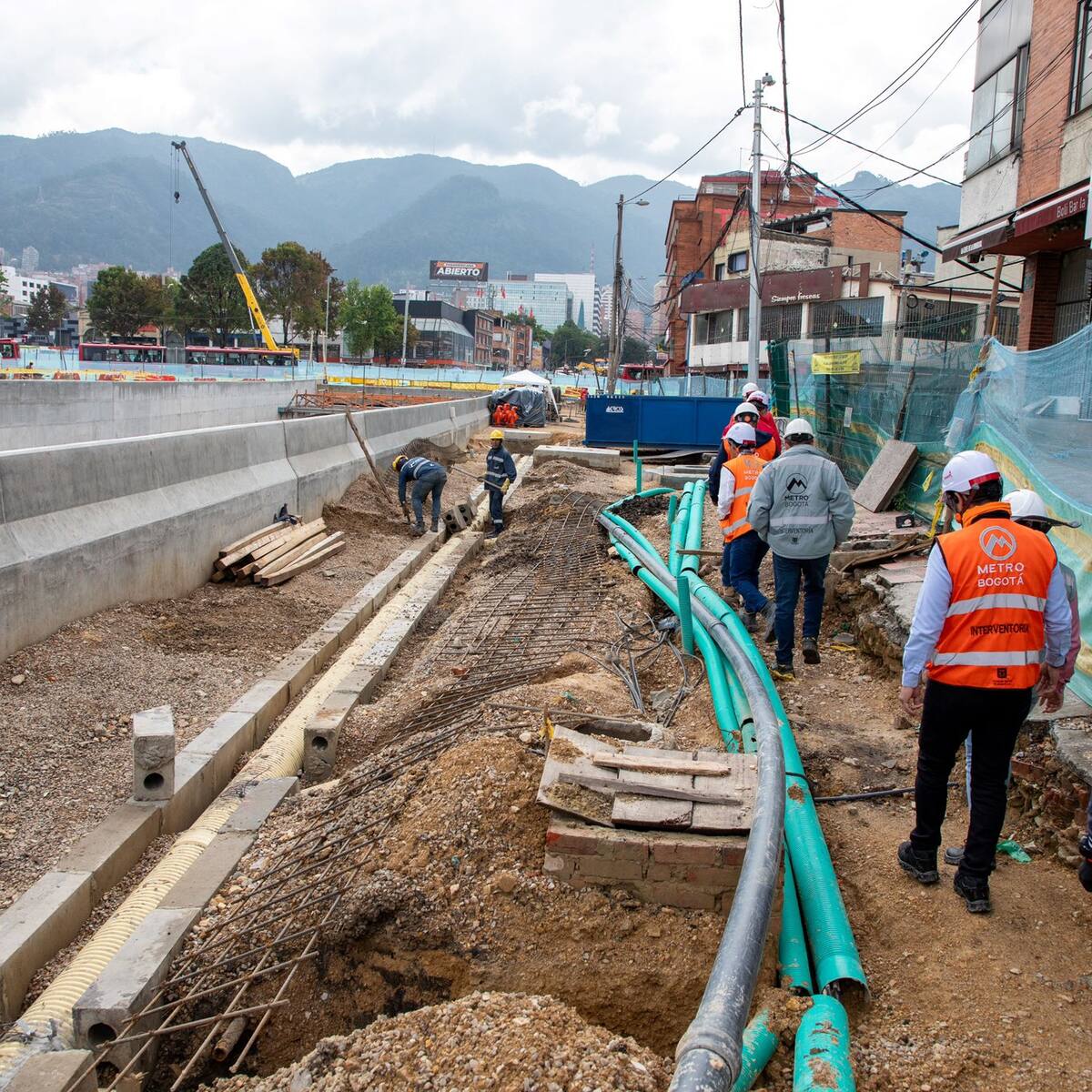 Nuevos ajustes de movilidad en Av. Caracas con calle 72 por viaducto del Metro de Bogotá