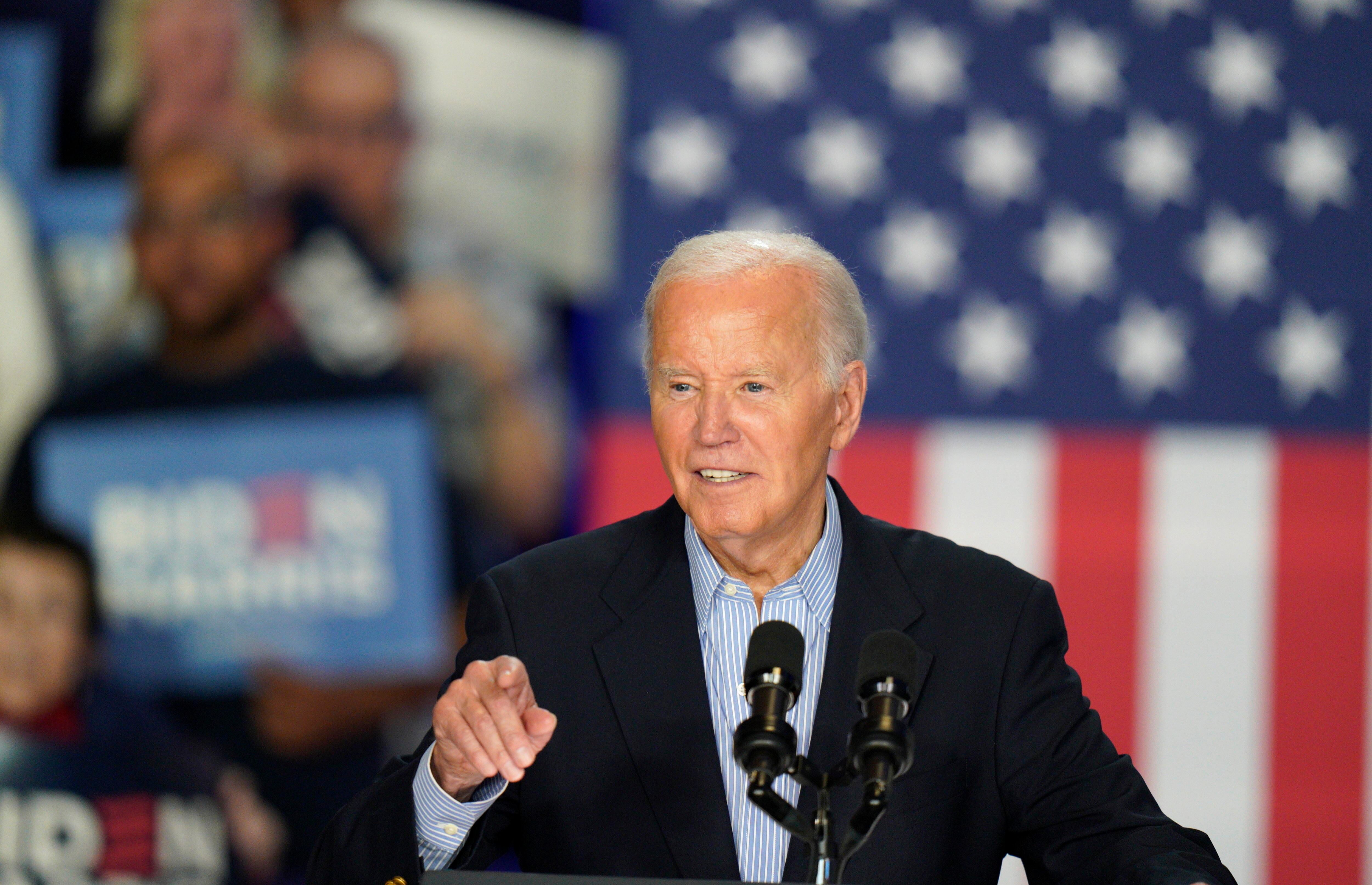 Presidente de Estados Unidos, Joe Biden. Foto: EFE/EPA/STEVE APPS