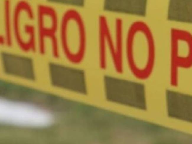 Bala perdida/ suministrada.