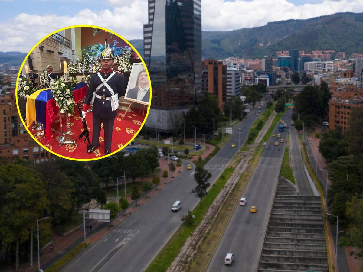 Conozca los cierres y desvíos por actos conmemorativos a Miguel Uribe Turbay en Bogotá