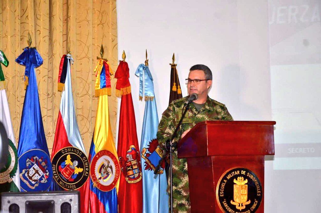 General Jorge Arturo Salgado Restrepo Foto: X @ejercito_cedoc