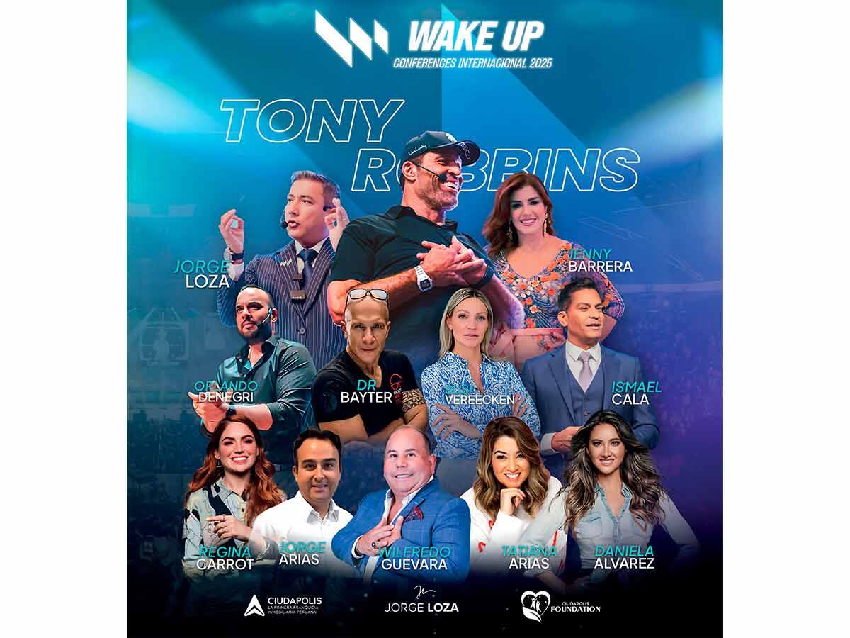 Wake Up Conferences 2025 reúne a las personalidades más influyentes del mundo: boletas disponibles