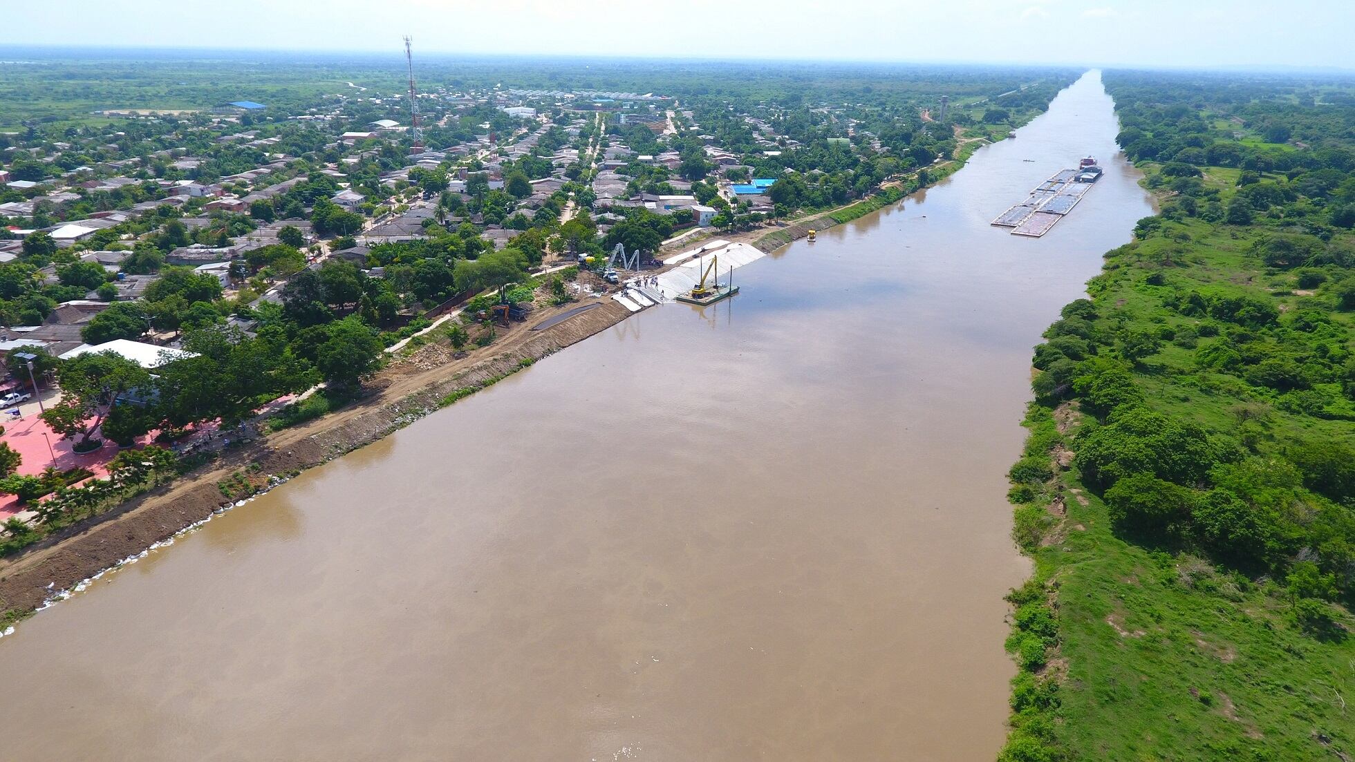 Canal del Dique. Foto: (Colprensa - Juan Cantillo)