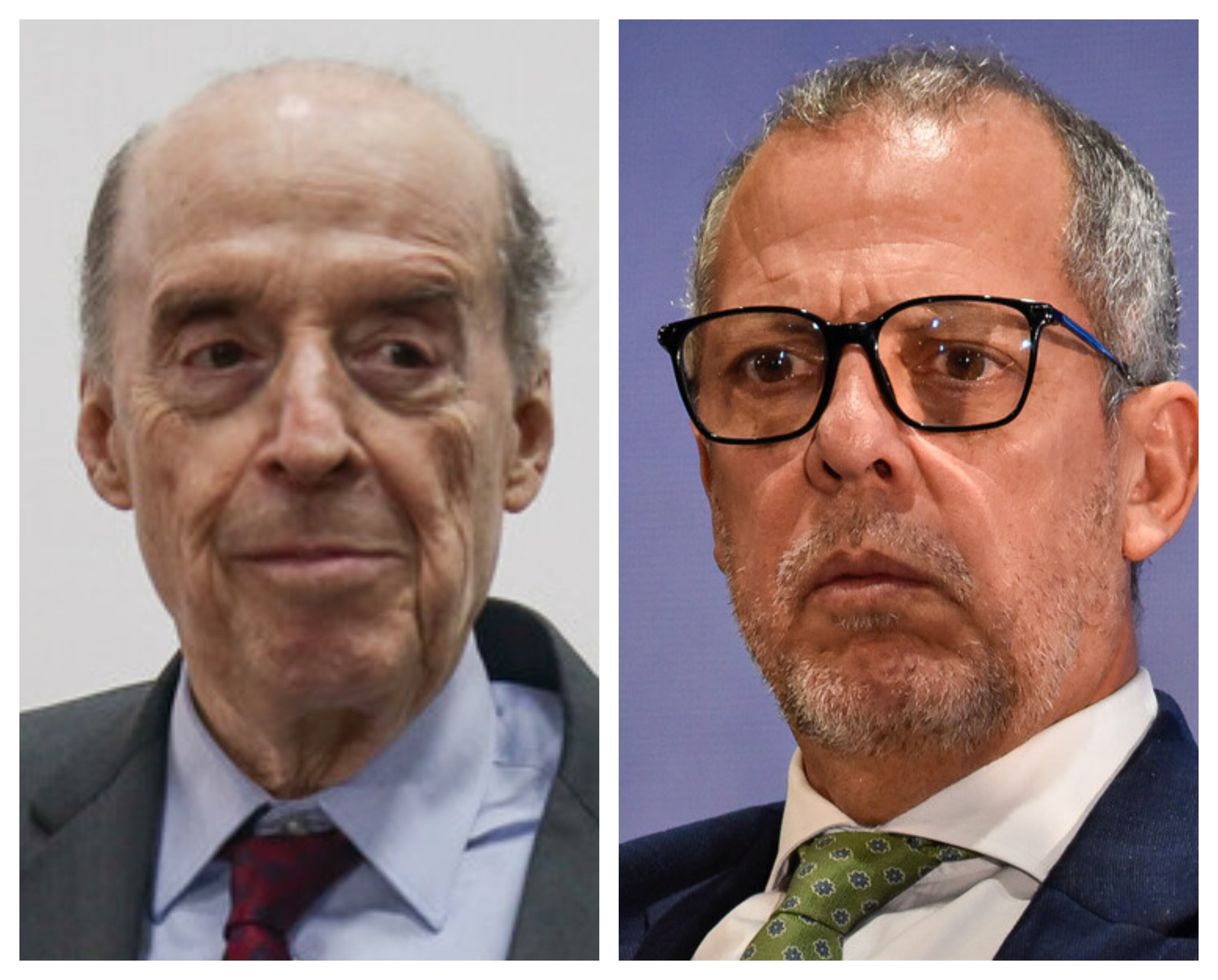 Álvaro Leyva y Alfredo Saade. Foto: Colprensa.
