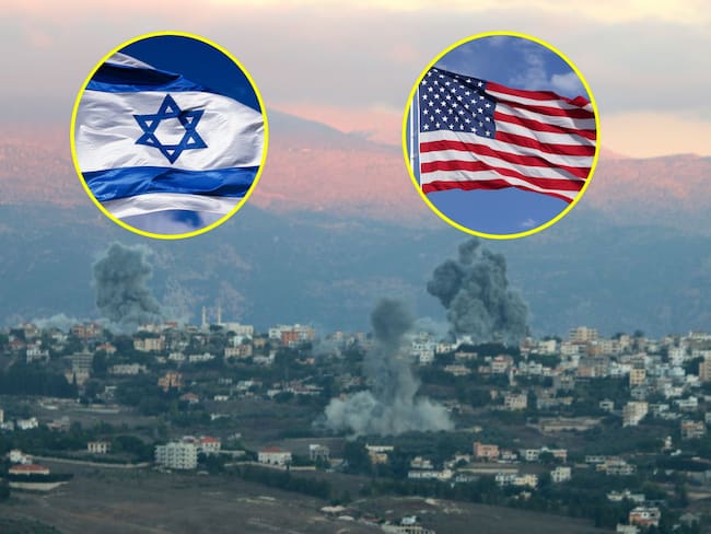 Bombardeos en el Líbano. I Foto: Ramiz Dallah/Anadolu via Getty Images.