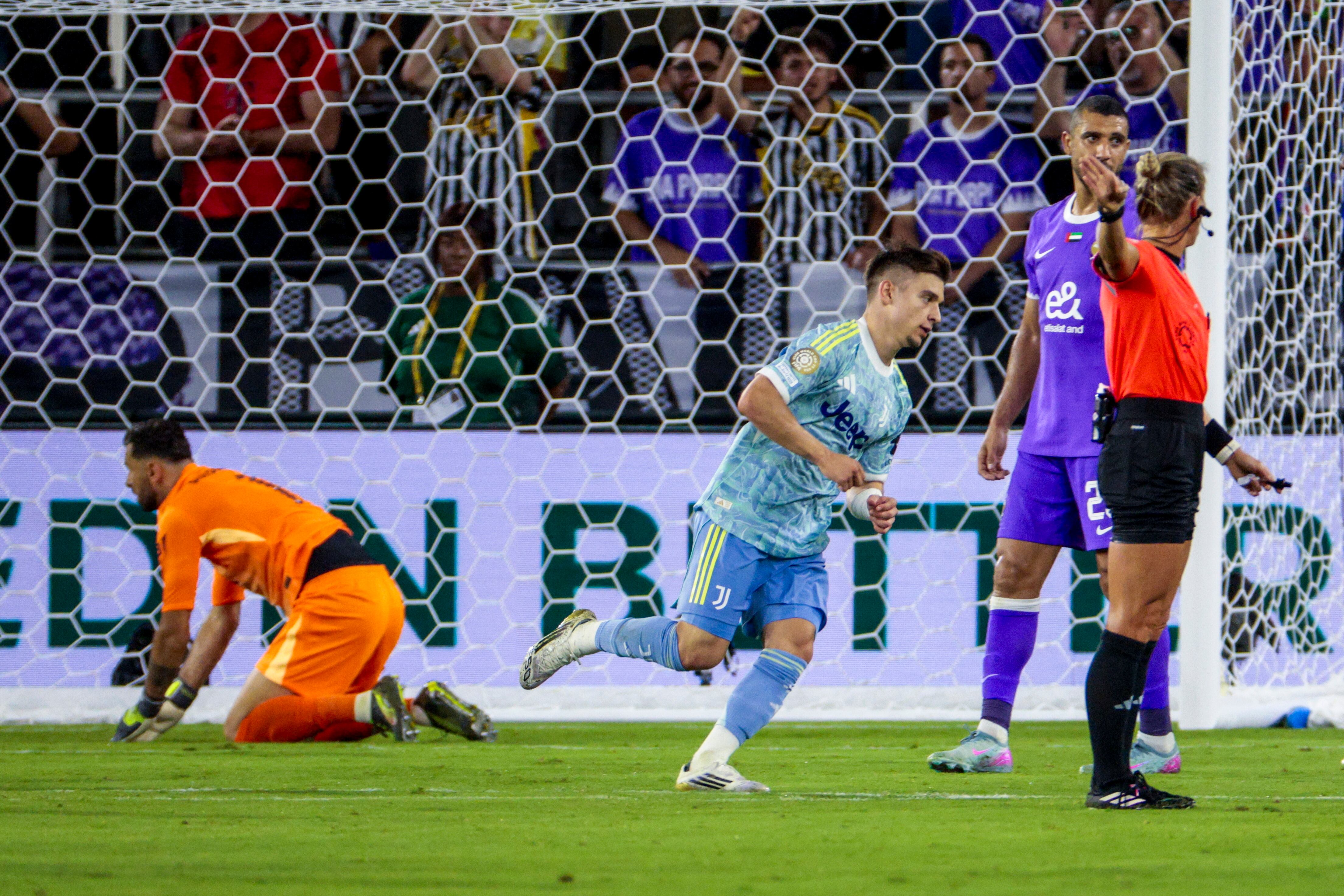 Juventus se estrenó con goleada sobre Al Ain en el Mundial de Clubes. Foto: EFE/EPA/SHAWN THEW