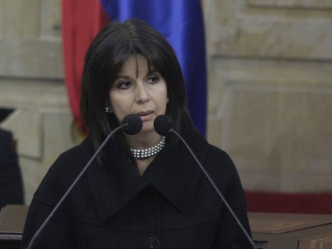 María Victoria Calle, presidenta de la Corte Constitucional. Foto: Colprensa
