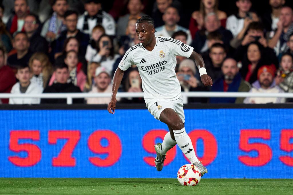 Vinicius Junior. I Foto: Mateo Villalba/Getty Images.