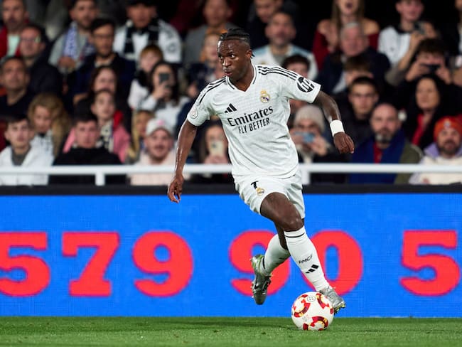 Vinicius Junior. I Foto: Mateo Villalba/Getty Images.