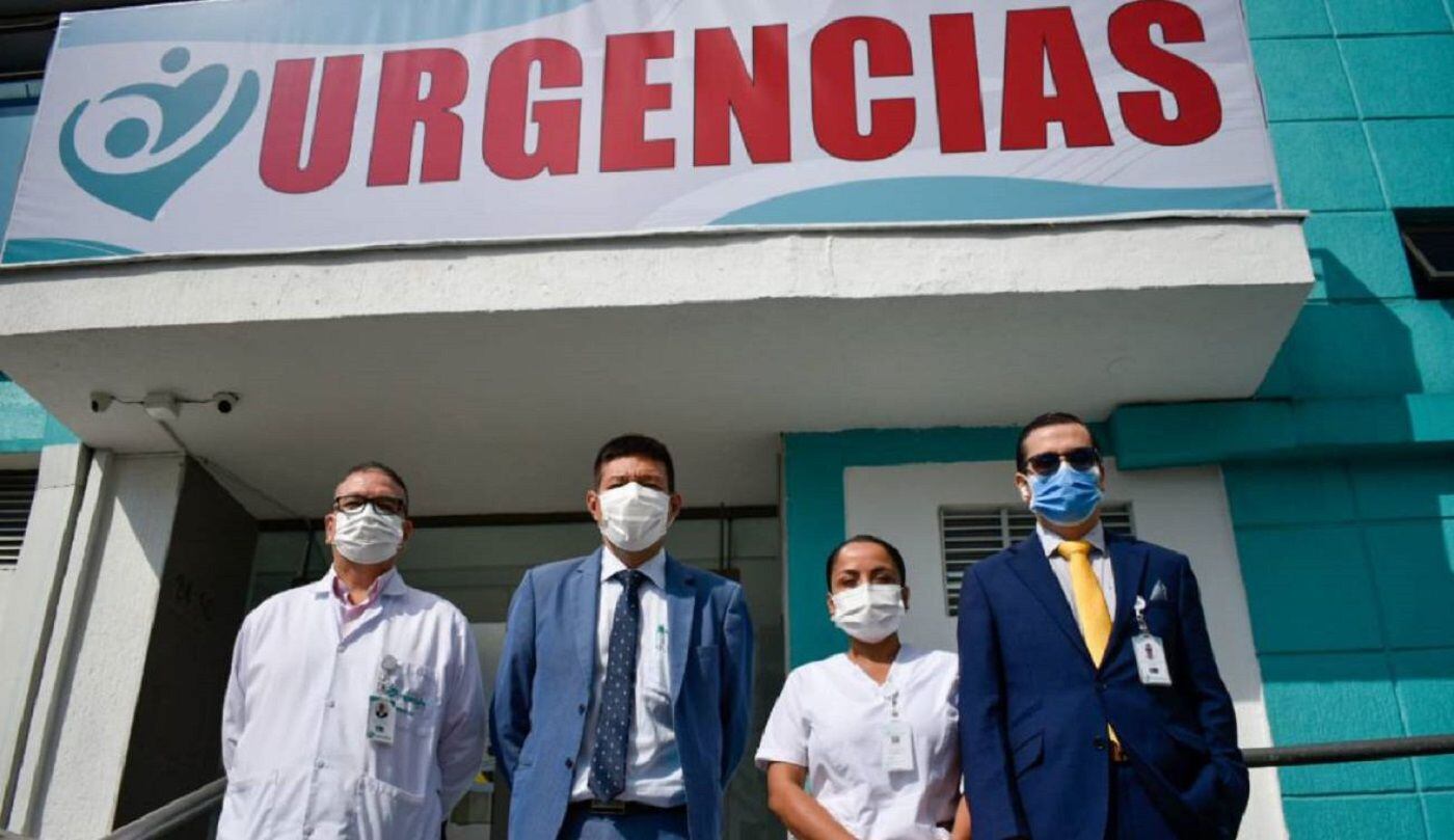 Reabren Urgencias de clínica de Manizales. Crédito: Clínica Ospedale de Manizales.