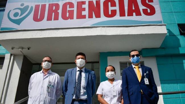 Reabren Urgencias de clínica de Manizales. Crédito: Clínica Ospedale de Manizales.