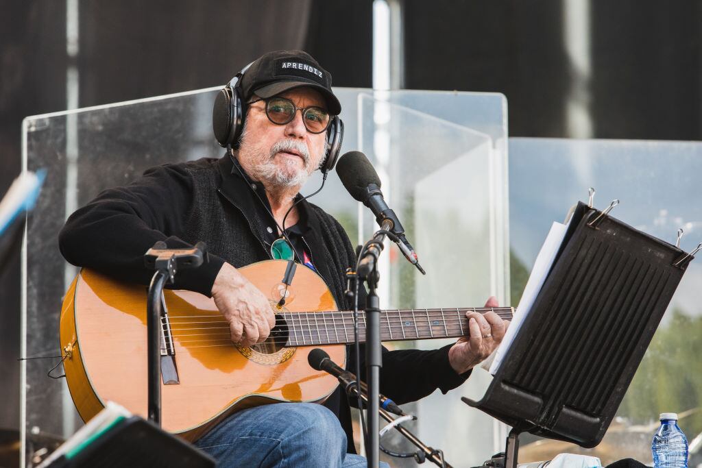 Silvio Rodriguez. (Photo by Aldara Zarraoa/Redferns)