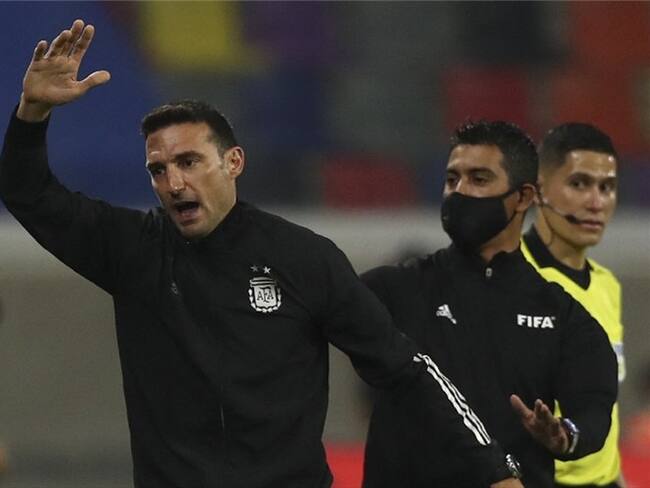 Lionel Scaloni, técnico de la selección argentina de fútbol. Foto: AGUSTIN MARCARIAN/POOL/AFP via Getty Images