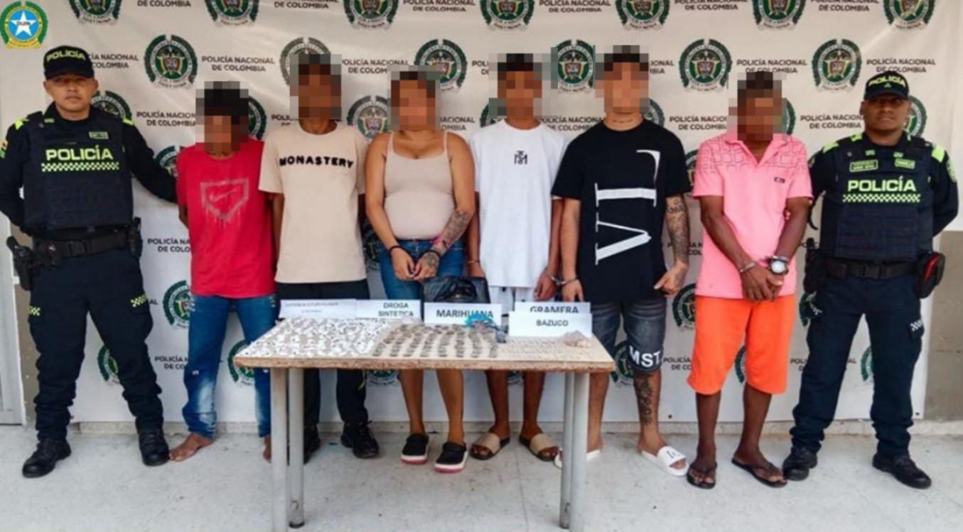 Foto: Policía Metropolitana de Santa Marta