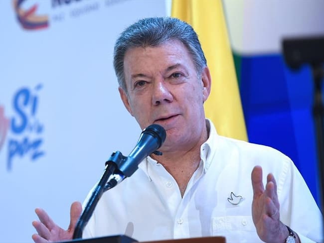 Juan Manuel Santos . Foto: Colprensa/ Foto suministrada por SIG).