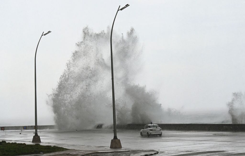 Huracán Milton. I Foto: YAMIL LAGE/AFP via Getty Images.