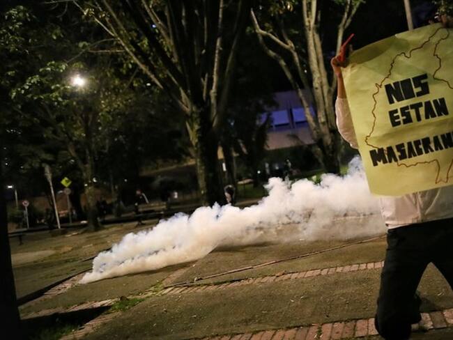 Del total de quejas recibidas por abuso de autoridad y exceso de la fuerza (376), más de la mitad llegaron al Ministerio Público luego del 9 de septiembre. Foto: Colprensa / SERGIO ACERO