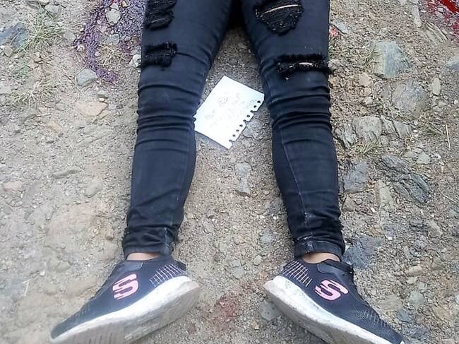 Hombres armados dispararon en dos oportunidades contra la mujer de 18 años: Crédito Cric.