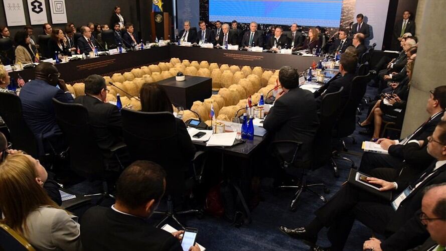 El presidente Iván Duque le pidió a los cancilleres del Tratado Interamericano de Asistencia Recíproca, TIAR, que no se utilice la fuerza como una salida a la crisis en Venezuela.. Foto: