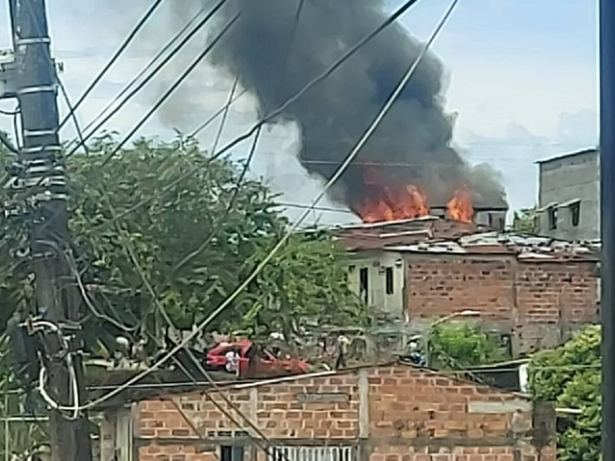 Incendio estructural en La Dorada, Caldas, sólo dejó daños materiales
